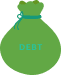 Corporate Debt Icon